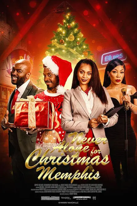 Never Alone for Christmas: Memphis Poster