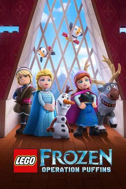 LEGO Frozen: Operation Puffins Poster