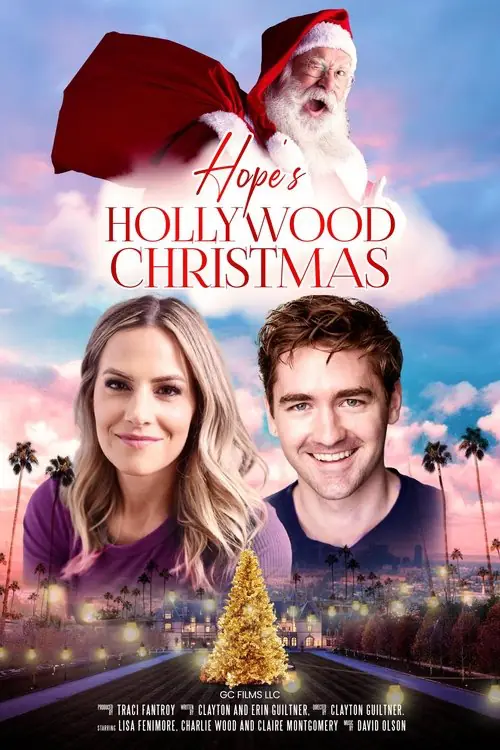 Hope's Hollywood Christmas Poster