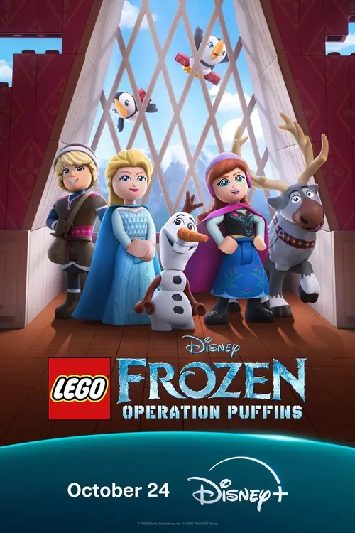 LEGO Frozen: Operation Puffins Poster