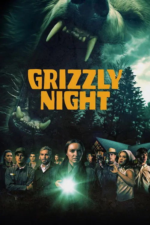 Grizzly Night Poster