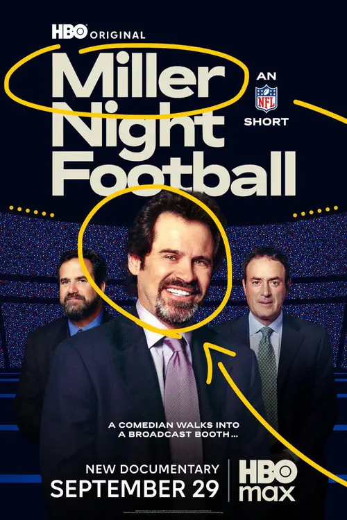 Miller Night Football Poster