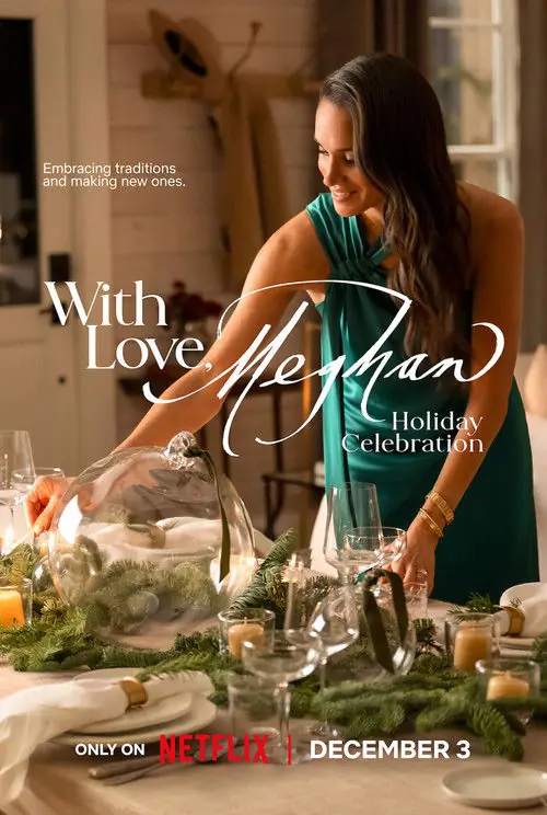 With Love, Meghan: Holiday Celebration Poster