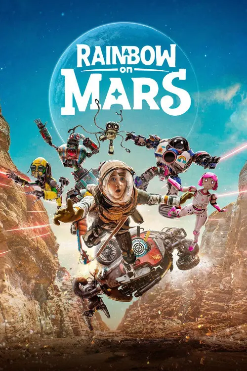 Rainbow on Mars Poster
