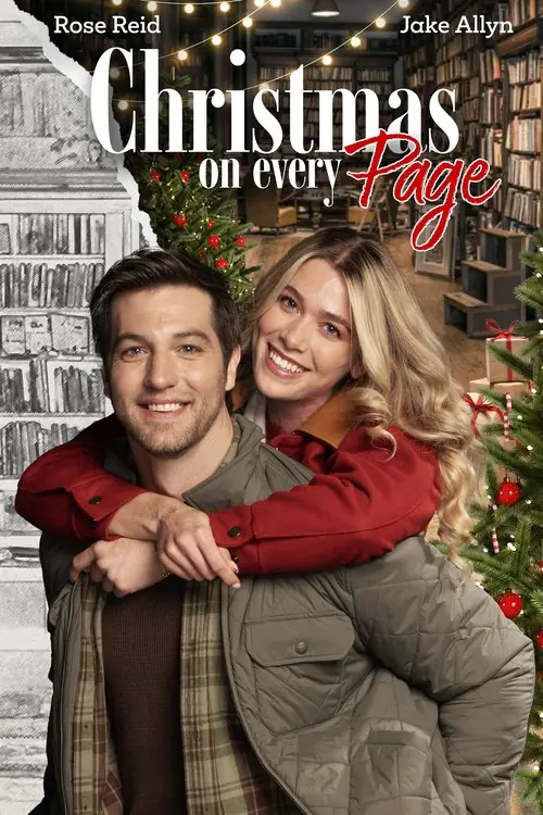 Christmas on Every Page Poster