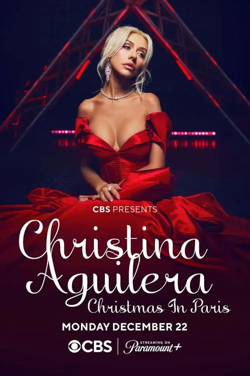 Christina Aguilera - Christmas in Paris Poster