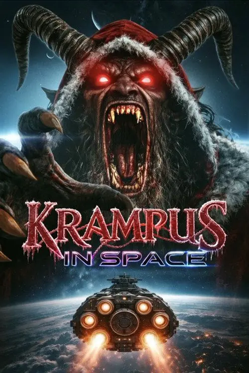 Krampus in Space Poster