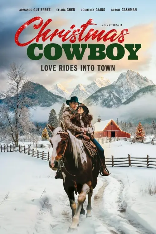 Christmas Cowboy Poster