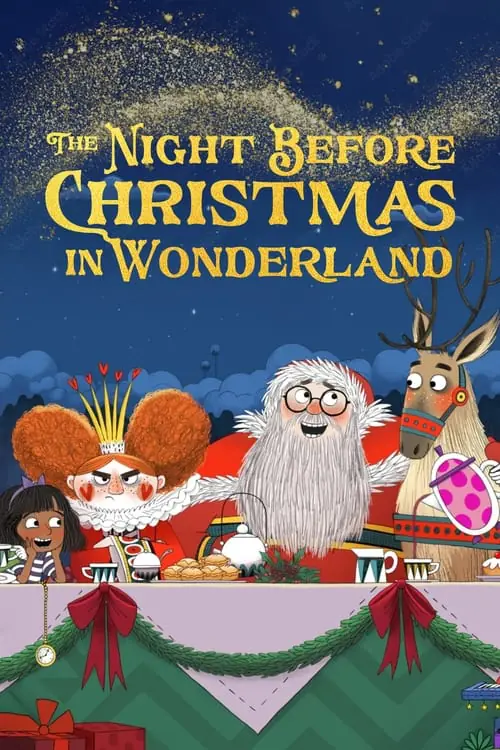 The Night Before Christmas in Wonderland Poster