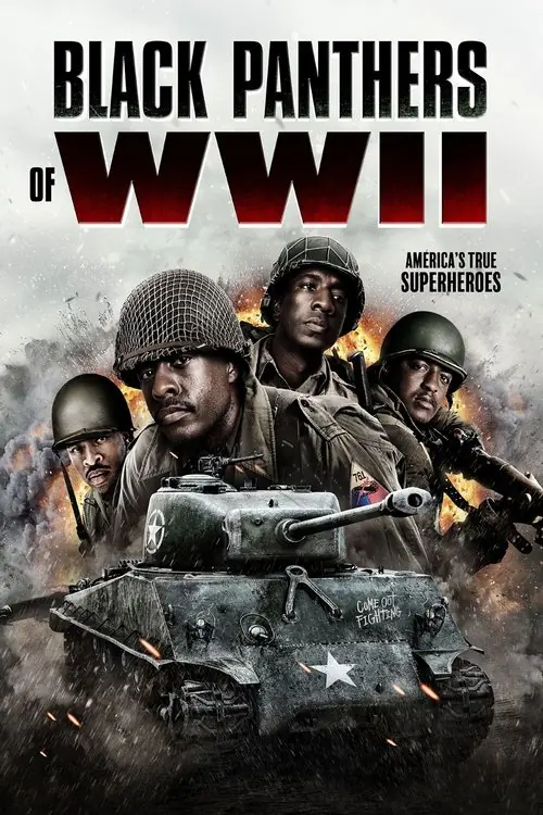 Black Panthers of WWII Poster