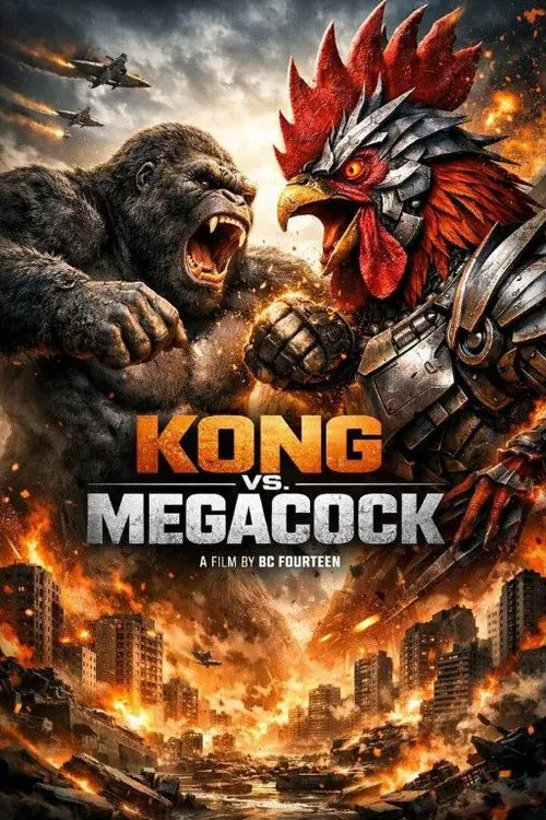 Kong vs. Megacock Poster